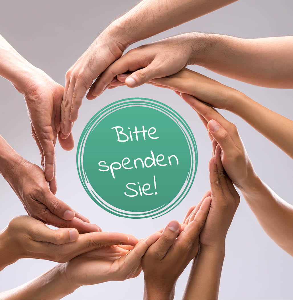 Bitte spenden Sie!